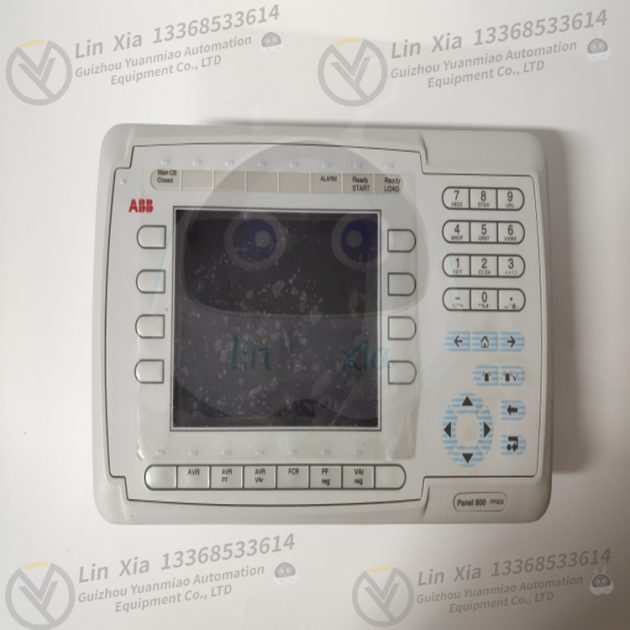 ABB PP835A controller module touch screen Display