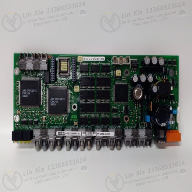 ABB EI803F 10BASE-T Circuit board card