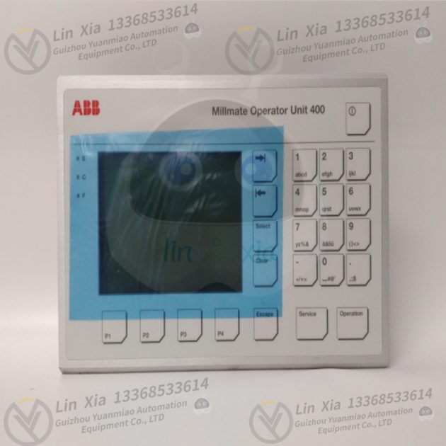 ABB PPC380AE02 controller module touch screen Display Power module - Image 3