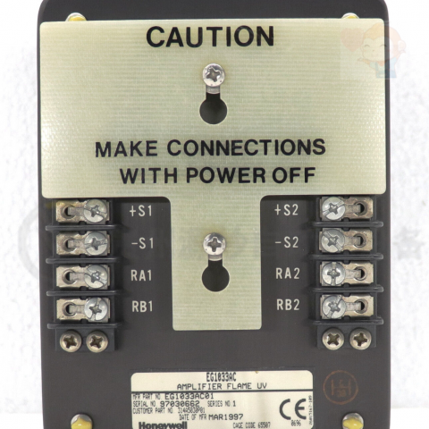 HONEYWELL EG1033AC01 Flame amplifier specification is available from stock - Image 4