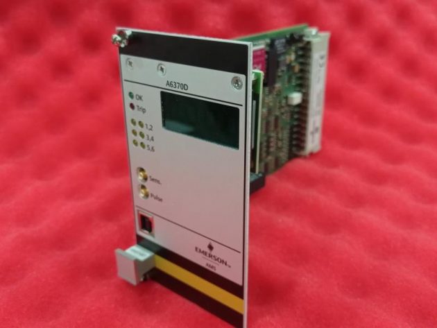 Emerson A6370D/DP overspeed protection monitoring - Image 2