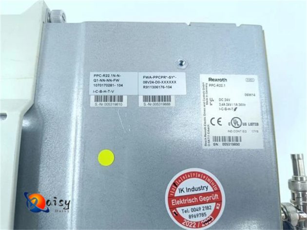 Rexroth PPC.R22.1 PPC-R22.1N-T-Q1-NN-NN-FW Programmable Logic Controller (PLC) - Image 5