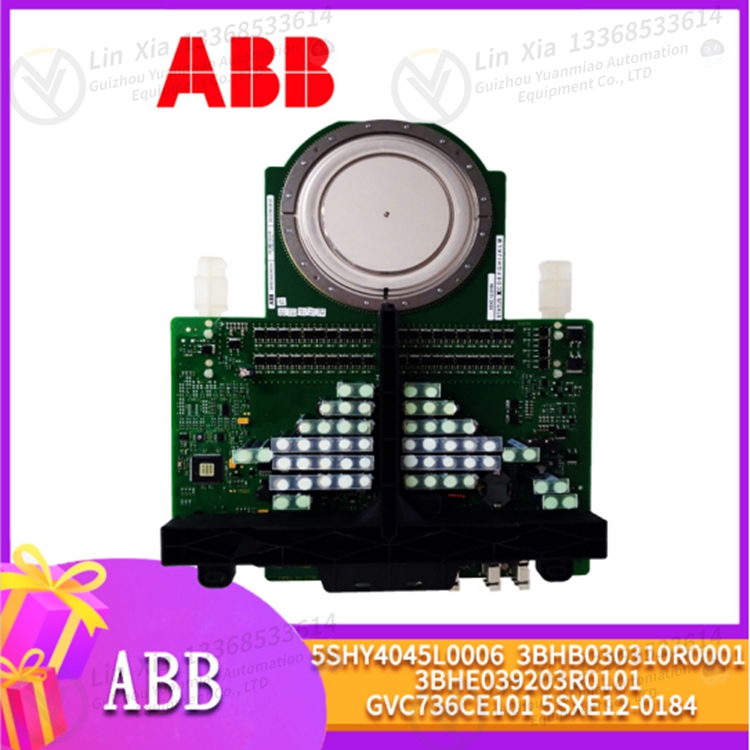 ABB 3HAC024435-002 Analog output board controller module card - Image 2