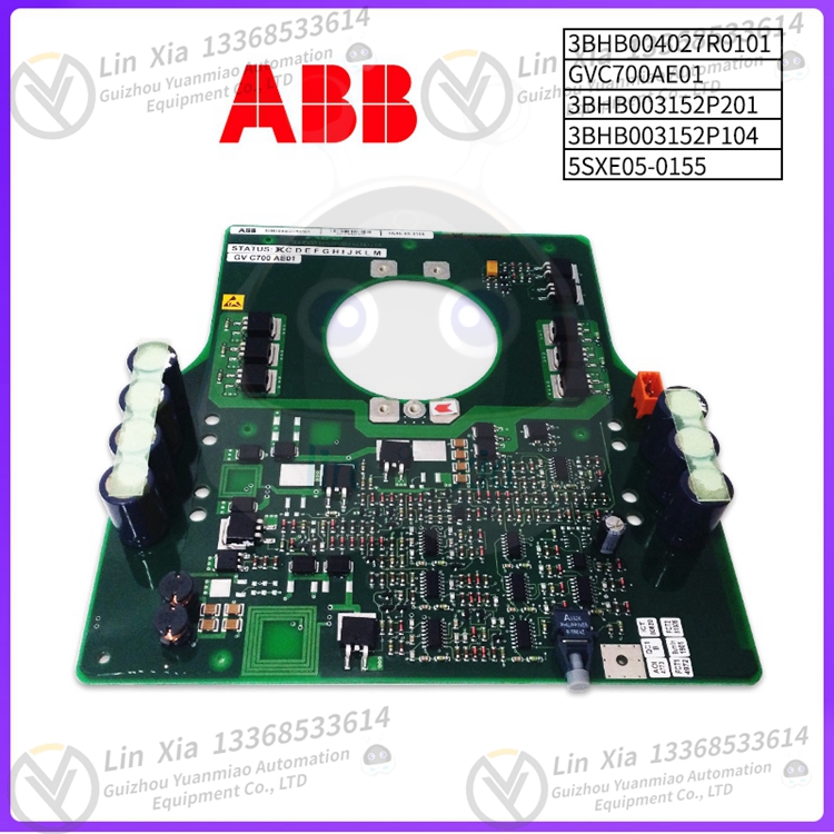 ABB 3HAC0927-1 Analog output board Controller module card - Image 6