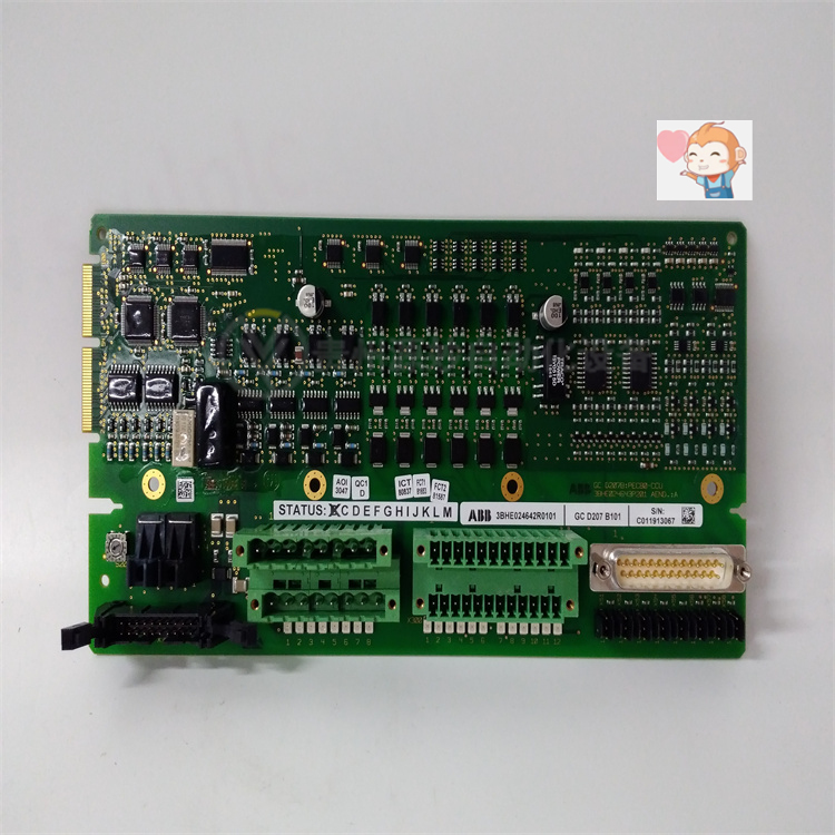 ABB 3HAC024494-001 Analog output board controller module card