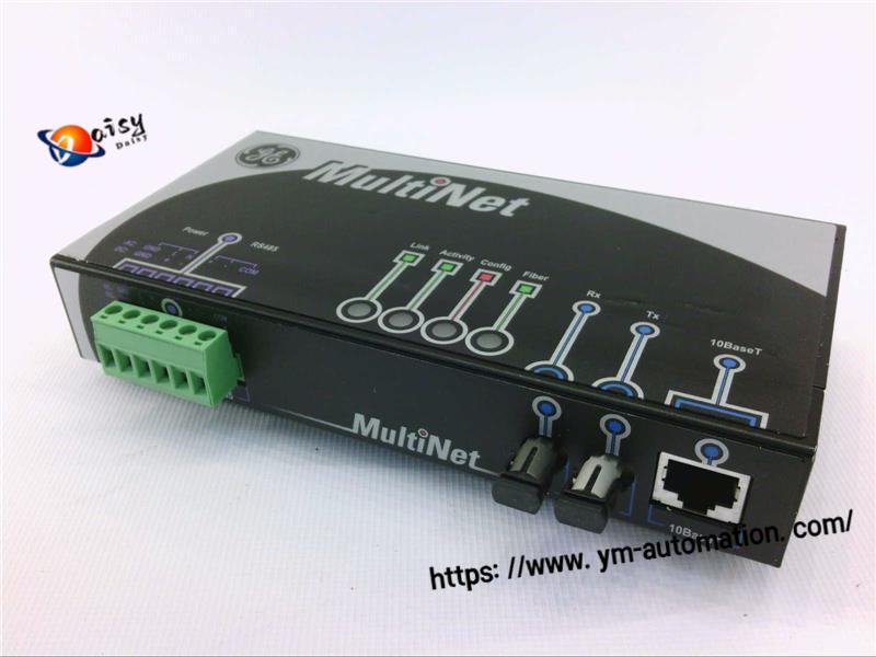 GE MultiNet-FE Modbus Gateway, RS485 Serial to Ethernet Fiber Converter
