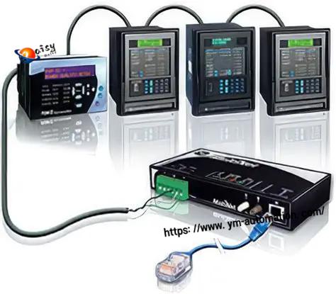 GE MultiNet-FE Modbus Gateway, RS485 Serial to Ethernet Fiber Converter - Image 2