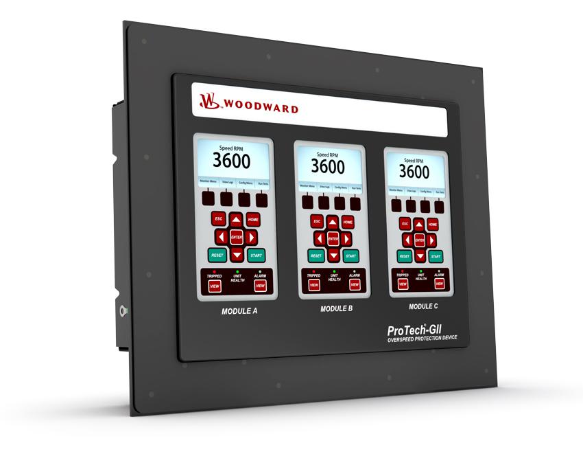Woodward 8200‑1302 505D Digital Governor Integrated Turbine Control HMI - Image 5